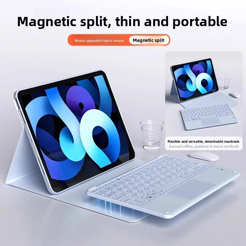 Funda para teclado de tabletas Xiaoxin Pad Pro 12,7 2025, funda para teclado de tabletas inalámbricas Bluetooth para Lenovo Pad Pro, accesorios - imagen 3