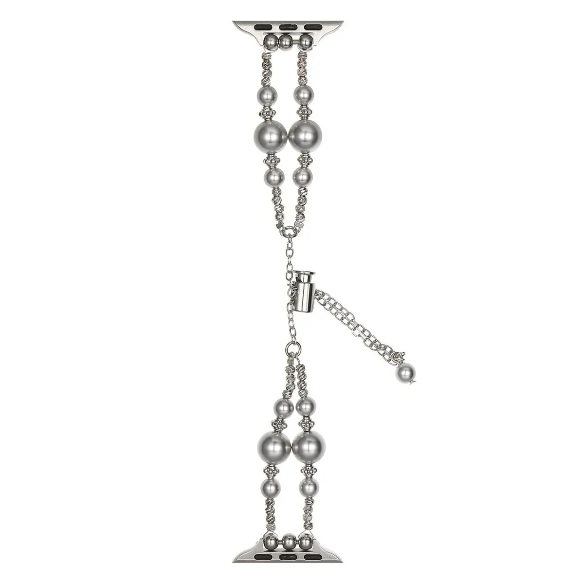 Correa de reloj para Apple Watch 42/44/45/46/49mm 38/40/41mm correa de reloj de moda de Metal para reloj serie Ultra2 10/9/8/7/6/5/4/3 - imagen 2