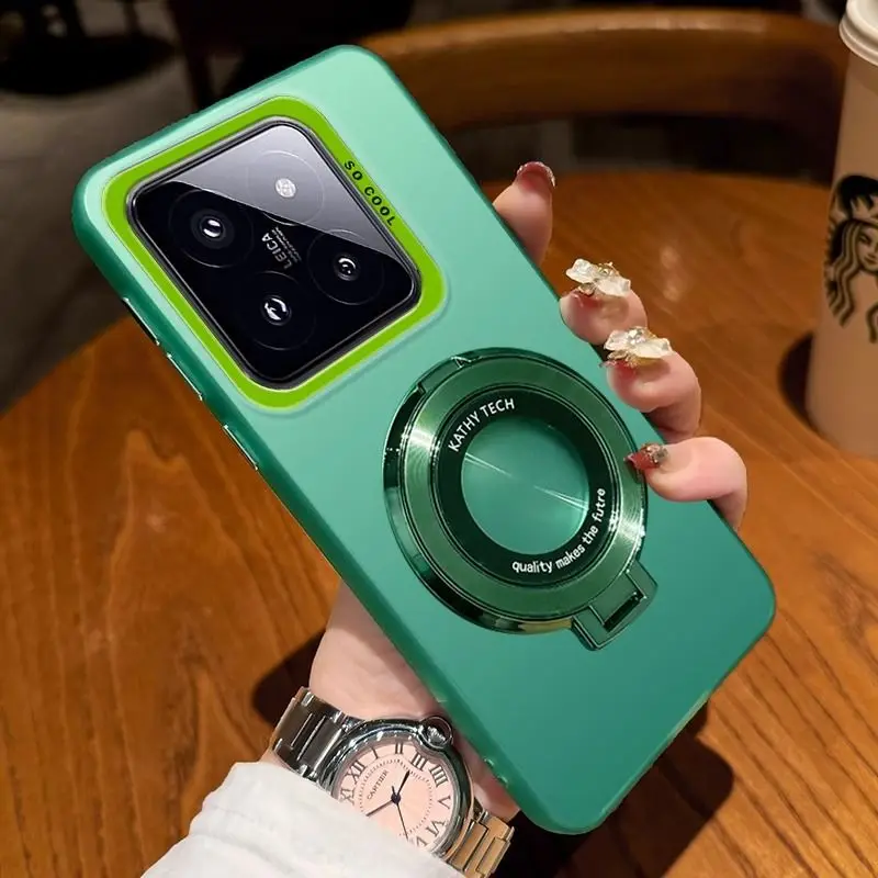 Para Infinix Note 40 30 Pro funda dura mate protección de lente con anillo funda trasera magnética para Infinix Note40 Pro Plus 30 Shell