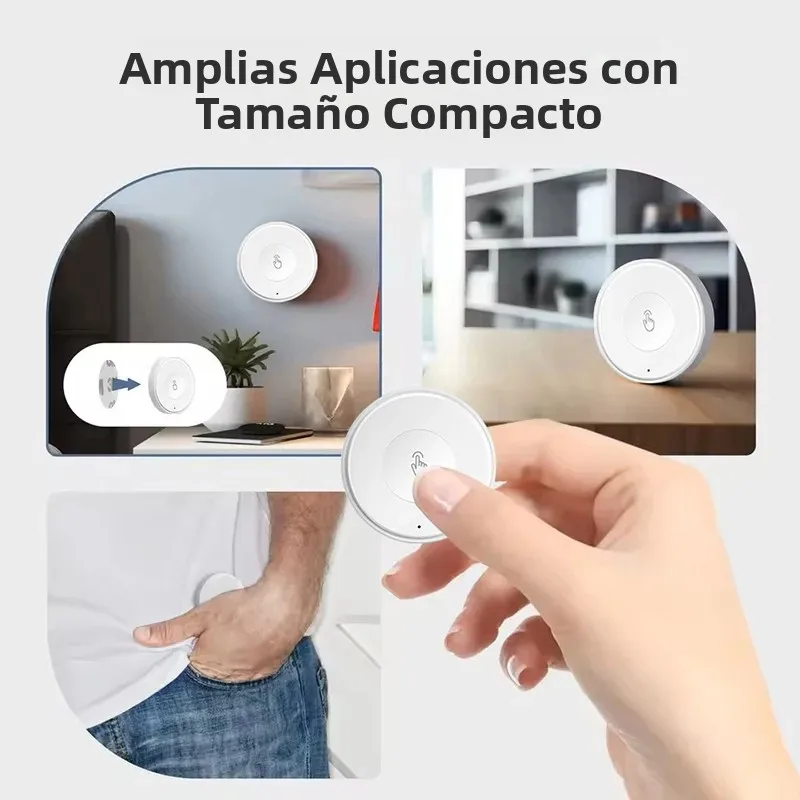 Tuya Zigbee interruptor de botón inteligente interruptor de escena, configuración móvil alimentada por batería enlace multiescena control remoto inalámbrico - imagen 5