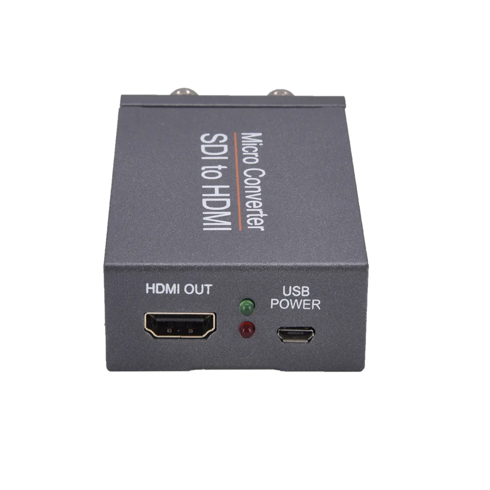 KuWFi 1080P Video Splitter SDI a HDMI convertidor con bucle SDI HD convertidor SD HD 3G-SDI a HDMI identifica automáticamente la resolución - imagen 5