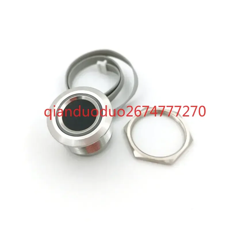 Módulo de huella digital R503S, carcasa roscada de acero inoxidable, producto antiguo, sensor capacitivo impermeable recién actualizado