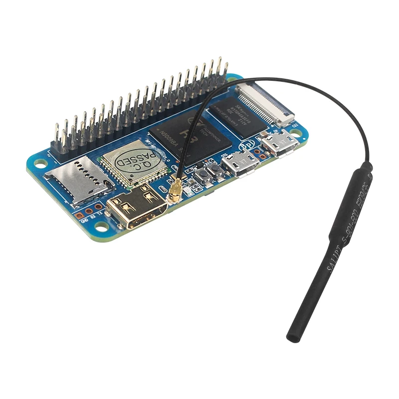 Banana Pi M2 Zero BPI-M2 Zero Alliwnner H3 Cortex-A7 WIFI y BT Mismo tamaño que Raspberry Pi Zero 2 W Fuente de alimentación de caja opcional - imagen 3