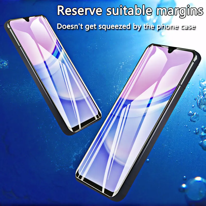 Protector de pantalla para Galaxy A15 4G Samsung, cristal templado, alta aluminio, antiarañazos, compatible con huella dactilar HD, 1-4 Uds. - imagen 5