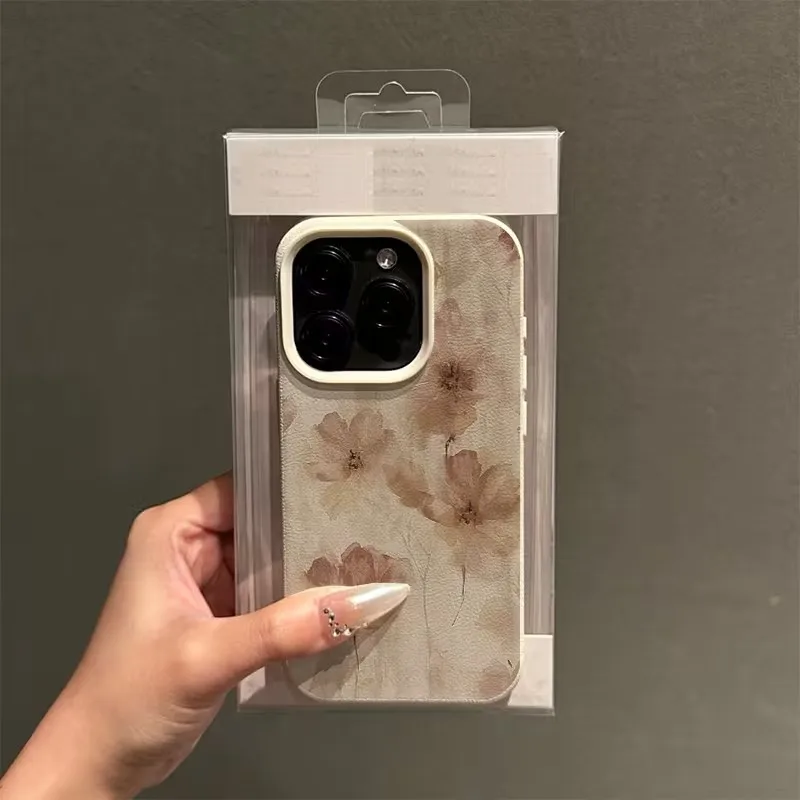 Funda de Teléfono de TPU Suave con Diseño Floral Estilo Chino para iPhone 17 Pro Max 16 14 13 12 11 Pro Max 17Air 16E X XR XS Max, Antigolpes - imagen 5