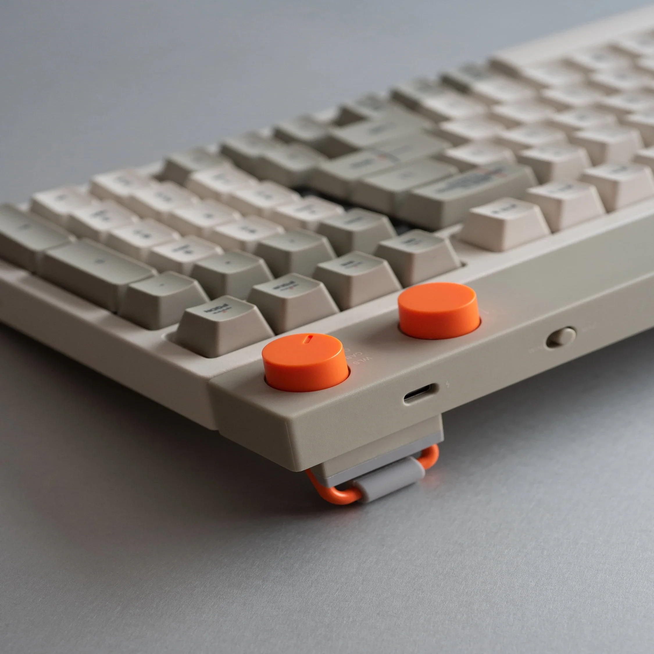 Lofree-Teclado de bloque pequeño, cuadrado, Retro, inalámbrico, Bluetooth, modo Tri, accesorio de junta de teclado mecánico para Pc, regalos de ordenador - imagen 4