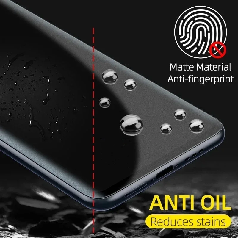 Película de hidrogel mate para Samsung S20 S21 S22 S23 S24 Ultra FE S10 S9 Plus, Protector de pantalla para Galaxy Note 20Ultra 9 10 Plus, 5 uds. - imagen 5