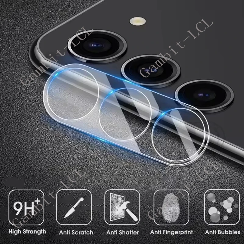 2 uds 3D 9H HD película de lente de cámara para Samsung Galaxy S25 Ultra S24 FE GalaxyS25 Plus cubierta protectora trasera de vidrio templado Original - imagen 2