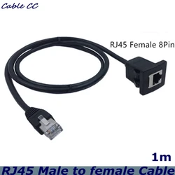 Panel RJ45 CAT5e empotrable pared troquelado macho a hembra