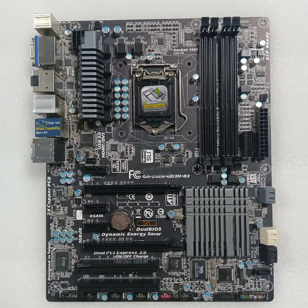 La placa base GA-Z68X-UD3H-B3 - imagen 3