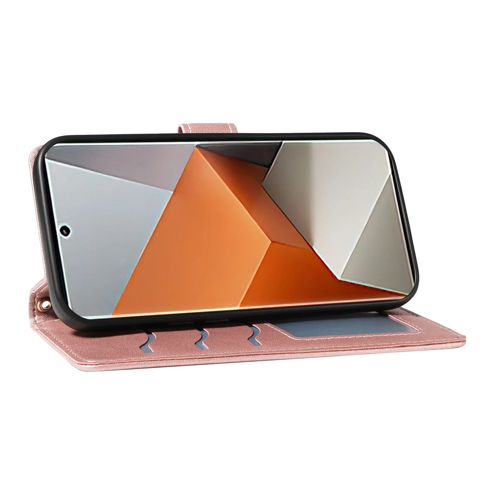 Funda de cuero para Redmi Note 13 Pro Plus 13C 12 11 12T POCO X6 5G 13T, funda de viento fragante - imagen 5