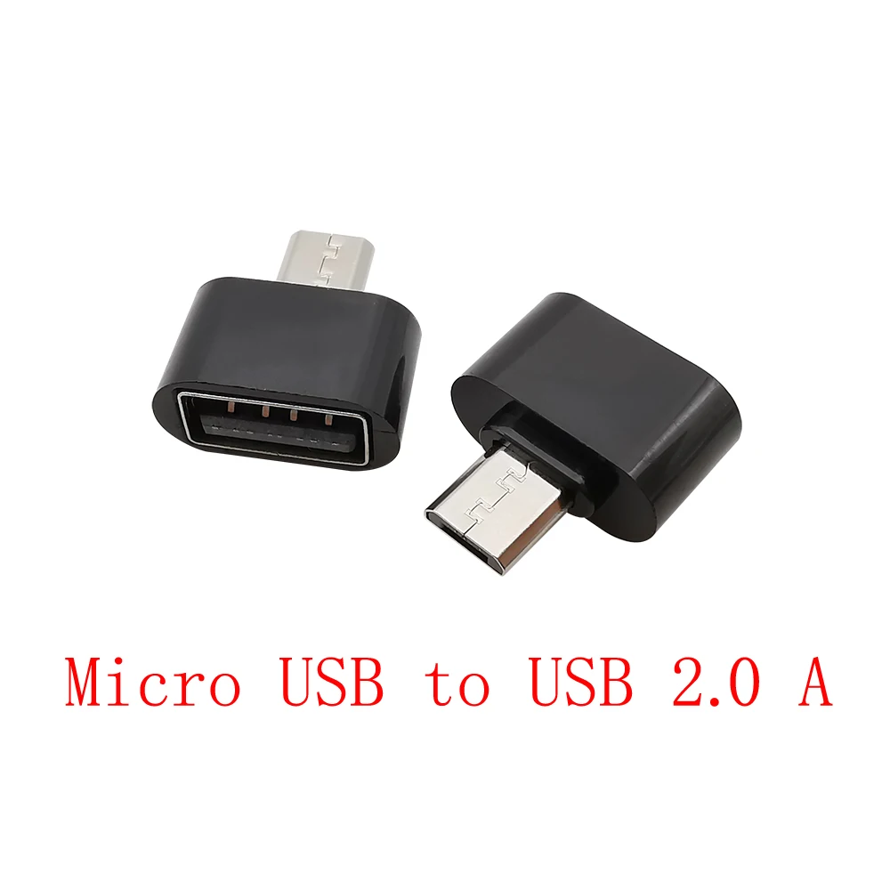 5 uds USB tipo C enchufe a USB 2,0 A hembra a Micro USB macho OTG adaptador convertidor OTG Cable conector para ratón teclado U disco - imagen 5