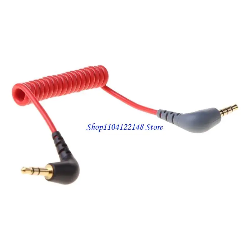 Reemplazo P9FA 3.5 mm TR a 3.5 mm Cable adaptador TRRS para Rode SC7 SC2 por micrófono video - imagen 3