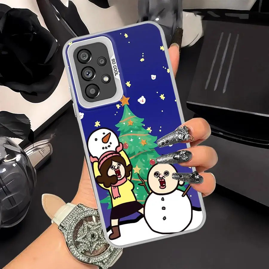 Funda navideña Bangbang Yuzhi para Samsung Galaxy A26 A31 A17 A20s A13 A14 A21s A23 A11 A12 A36 A35 A32 A34 A15 A16 A24 A25 trasera - imagen 5