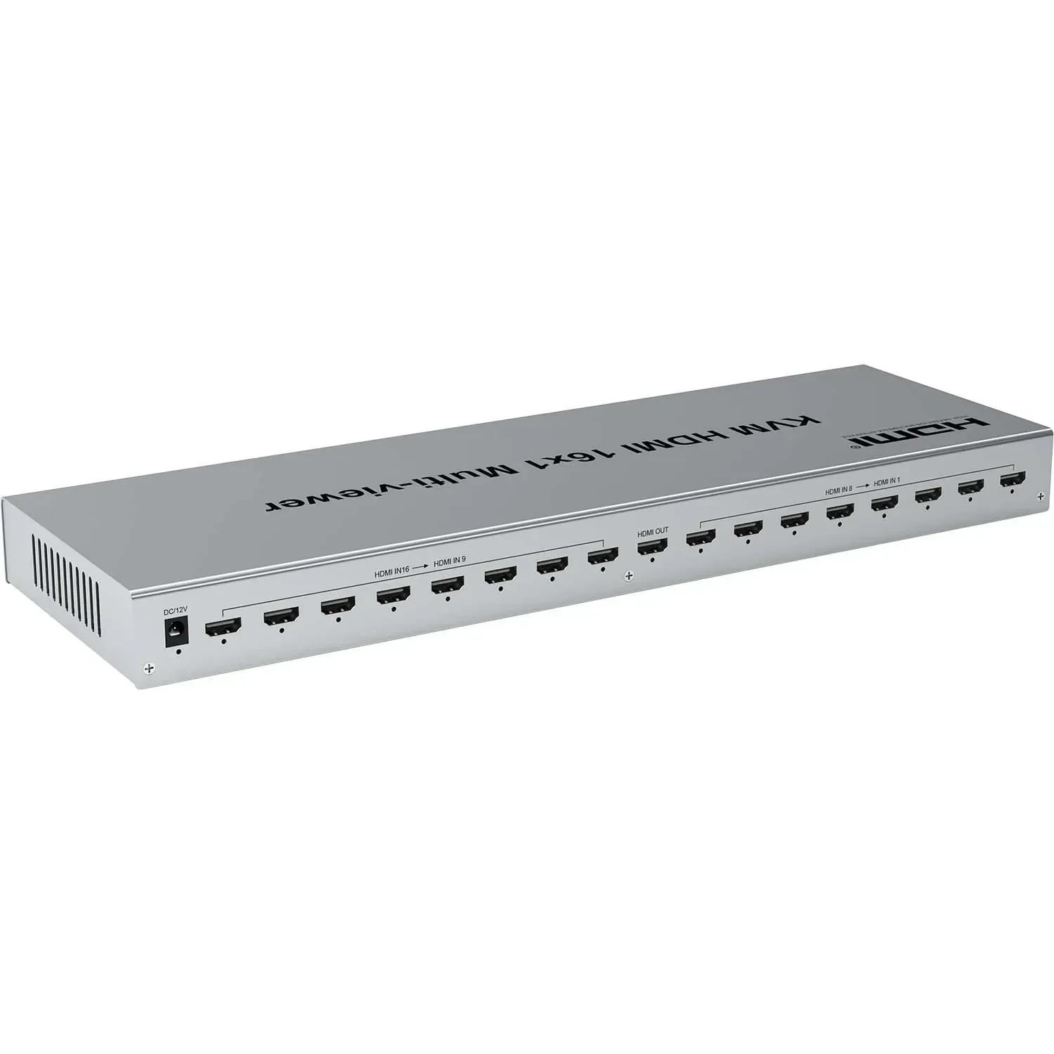 1080P USB KVM 16x1 HDMI multivisor soporte ratón teclado interruptor continuo 16 vías multivisor divisor de pantalla en 1 Monitor de TV - imagen 4