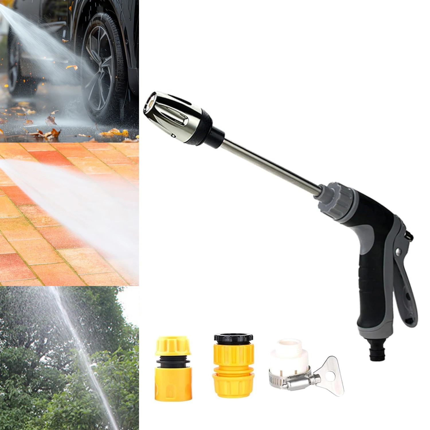 Pistola de agua multifuncional para lavado de coches, limpiador de alta presión para turbólver de jardín, accesorios para lavadora a presión, máquina de limpieza - imagen 2