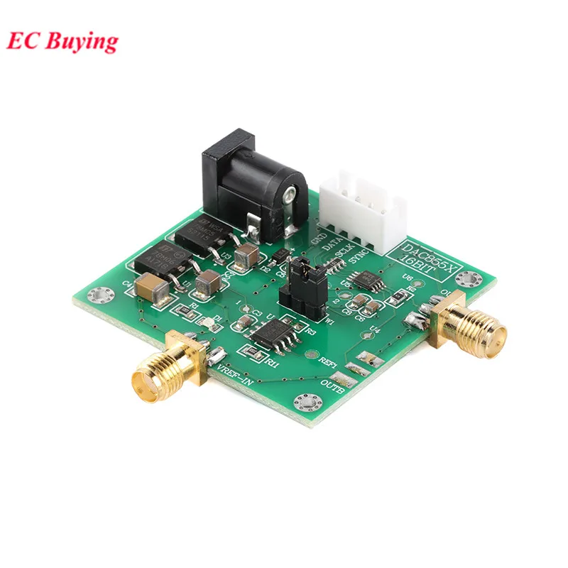 Módulo convertidor de digital a analógico DAC8550, DAC de 16 bits, salida de voltaje analógico de un solo canal de alta precisión, 0-5V, 10mA, serie SPI - imagen 2