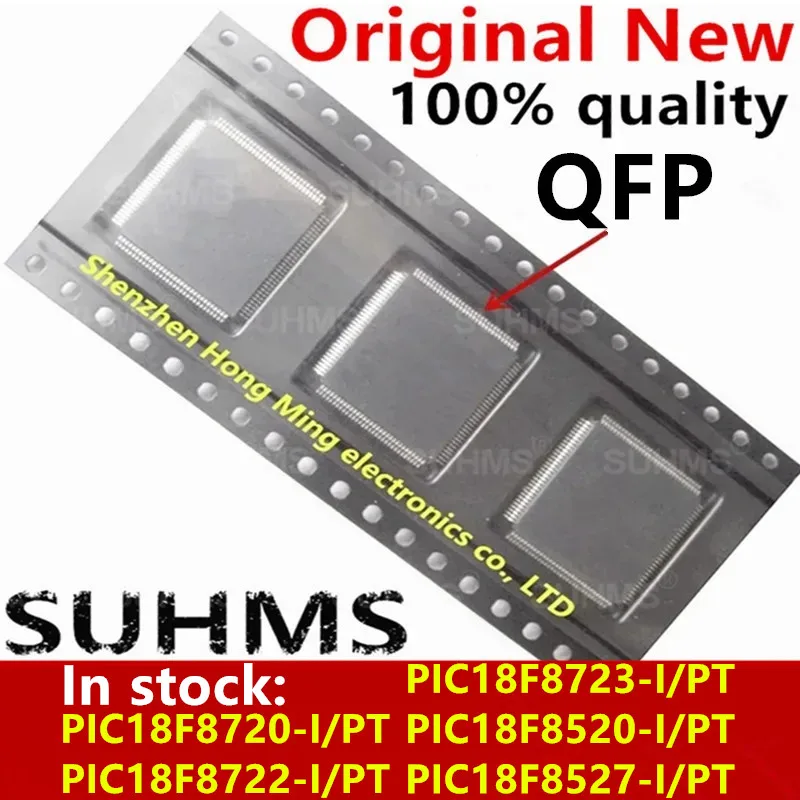 (1 pieza) 100% nuevo PIC18F8720-I/PT PIC18F8722-I/PT PIC18F8723-I/PT PIC18F8520-I/PT PIC18F8527-I/PT QFP-80 Chipset