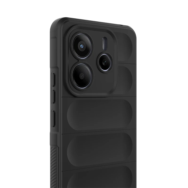 Para Xiaomi Redmi Note 14 funda de silicona líquida Redmi Note 14 funda de goma a prueba de golpes protección Fushion Redmi Note 14 Pro Plus - imagen 3