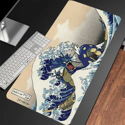 Sea Wave Alfombrilla de ratón Gyarados Anime Antideslizante