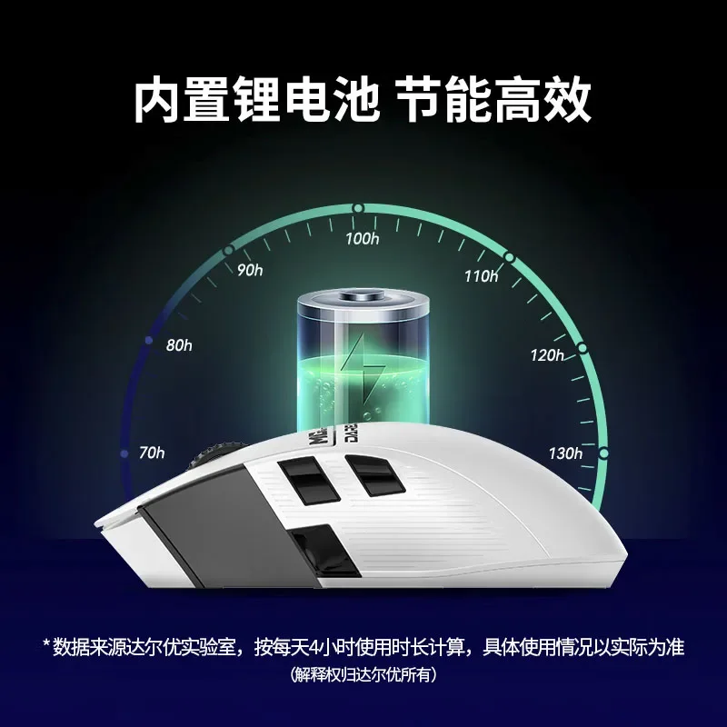 Ratón Dareu A980 Pro/Pro Max, tres modos, aleación de magnesio personalizada, Paw3395, inalámbrico, 4K, ligero, para juegos Esports - imagen 4