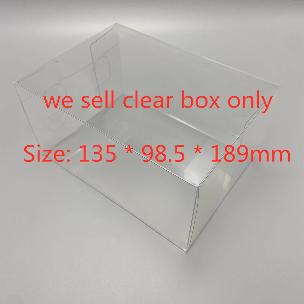 Protector de caja transparente para Nintendo IQUE 3DSXL/3DSLL, cajas de colección, almacenamiento TEP, carcasa de juego, estuche de exposición transparente - imagen 3