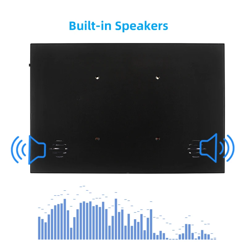 Pantalla táctil de 10,1 pulgadas, 1280x800 IPS LCD, soporte de cuero opcional para PC, consola de juegos Raspberry Pi, Monitor de pantalla portátil - imagen 5