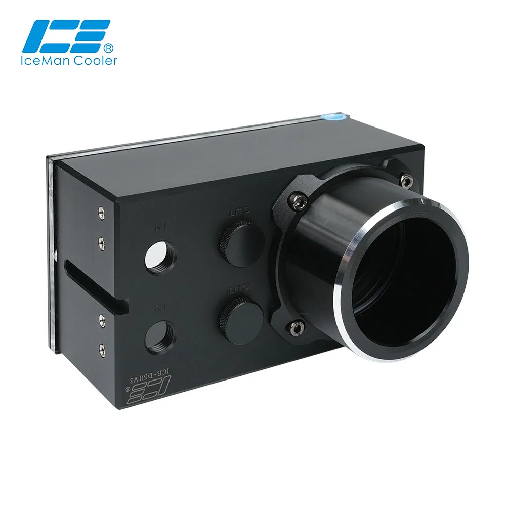 IceManCooler Combo de Doble accionamiento con depósito POM, soporte de bomba individual D5, tanque de refrigeración de agua para computadora G1/4 ", alta calidad
