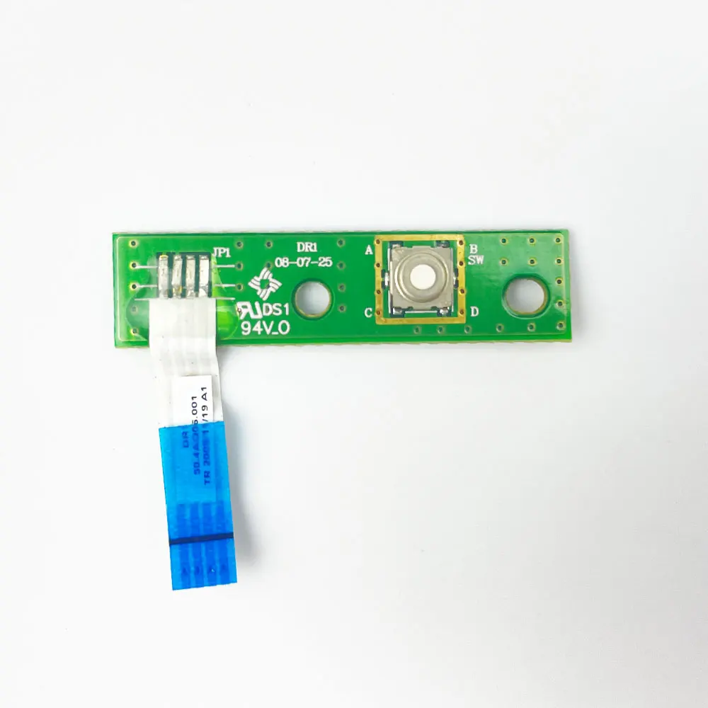 Accesorios de reparación para Dell Inspiron 1545, 1546, tablero de botón de encendido para ordenador portátil, interruptor de Cable, 50.4AQ06, 101 - imagen 2