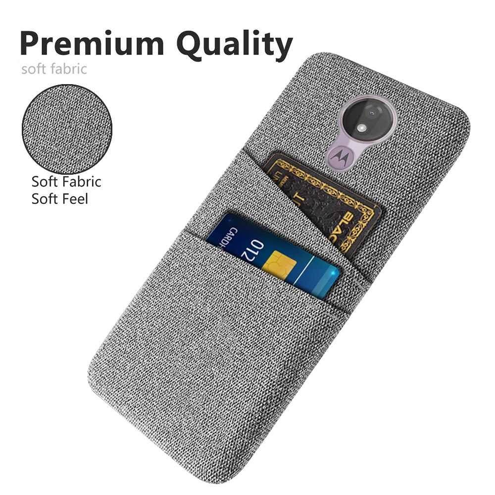 Funda para Motorola Moto G7 Play Plus Power, carcasa para Moto G7Play G7 +, funda de tela para teléfono con tarjeta Dual - imagen 4