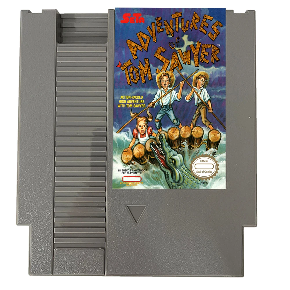 ADVENTURES OF TOM SAWYER - Cartucho de juego NES de 8 bits para NES Game Cosnole