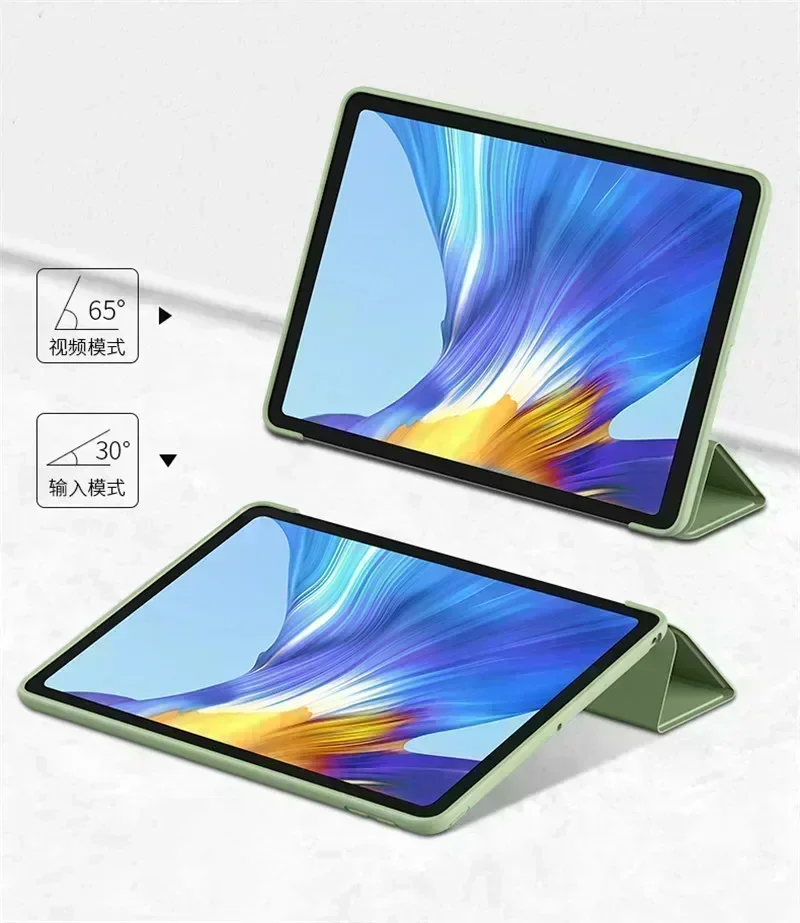 Para Lenovo Idea Tab Pro 2025 TB373FU Funda de silicona suave soporte Tablet Funda para Xiaoxin Pad Pro 12,7 2025 TB375FC Funda - imagen 5