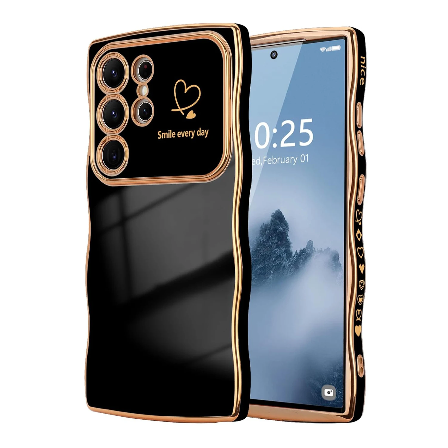 Funda blanda para Samsung Galaxy S25 S24 S23 S22 Ultra Plus FE S25Ultra S24Ultra A16 A56 A55 A54 A15 A14 A25 A26 5G 4G A36 A35 - imagen 2