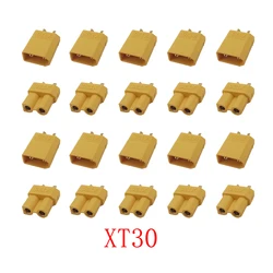 Conectores XT30 para Dron, Macho y Hembra, Batería LiPo