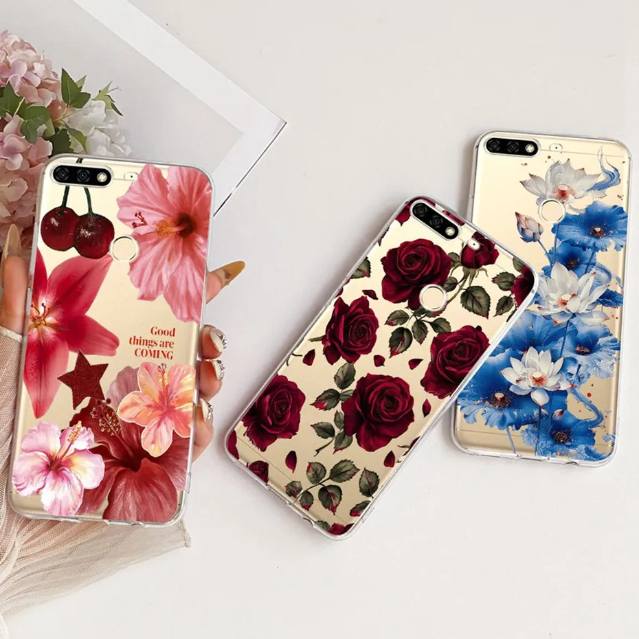 Funda transparente de TPU para Huawei Nova 2 Lite LDN-LX1/nova Lite PRA-LX2, fundas de teléfono con patrón de nuevo estilo para parachoques Nova Lite 2Lite