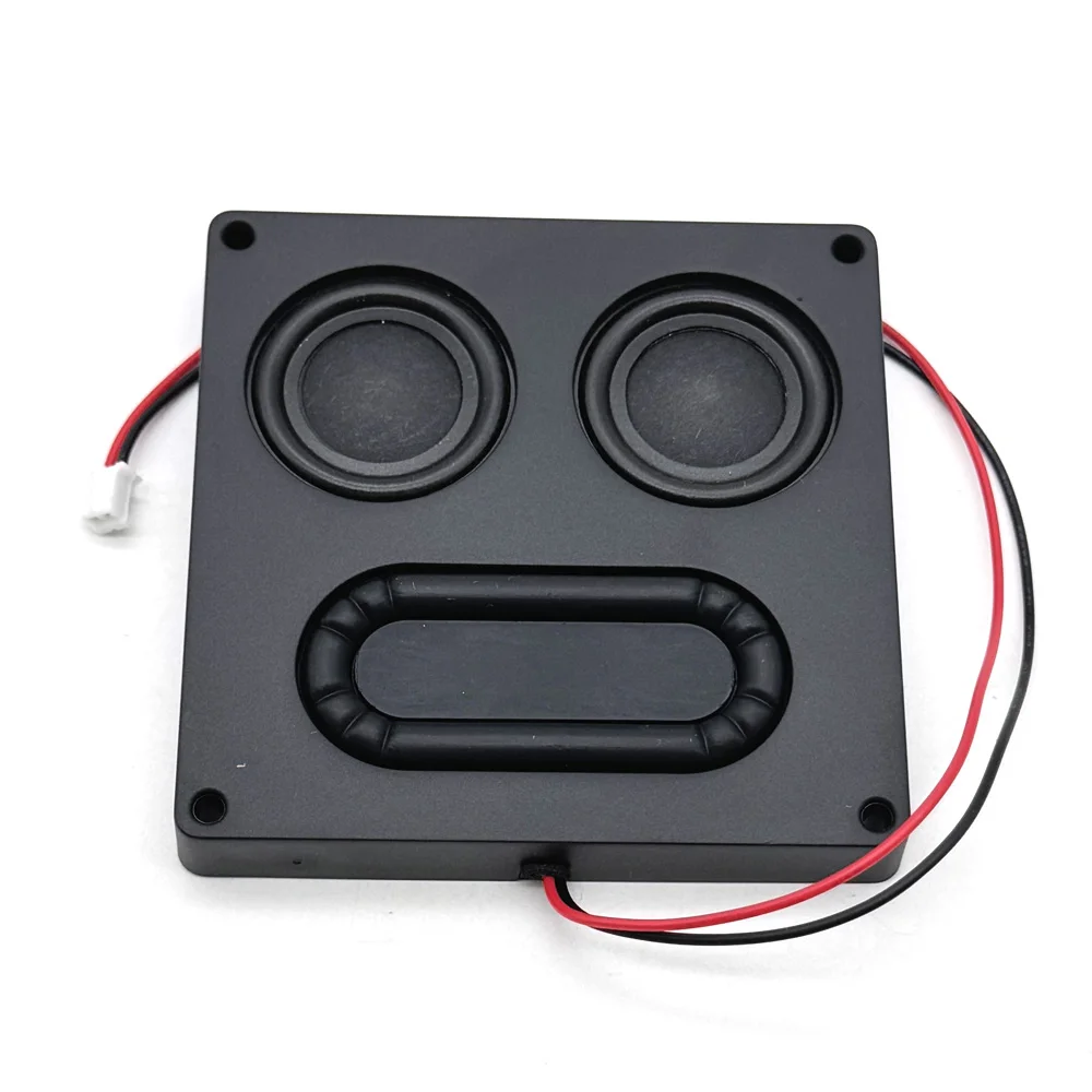 Conector de altavoz de Audio portátil de 81mm × 11mm pulgadas, 4 Ohm, 10W, Mini altavoz de sonido de rango completo, altavoz Multimedia DIY para cine en casa - imagen 3