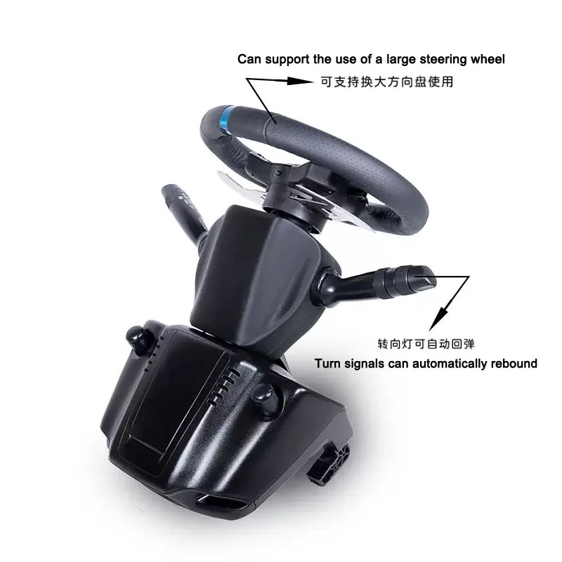 Euro Truck Simulator Games Kit de reequipamiento de limpiaparabrisas de señal de giro de volante para Logitech G29 G27 G920 - imagen 3