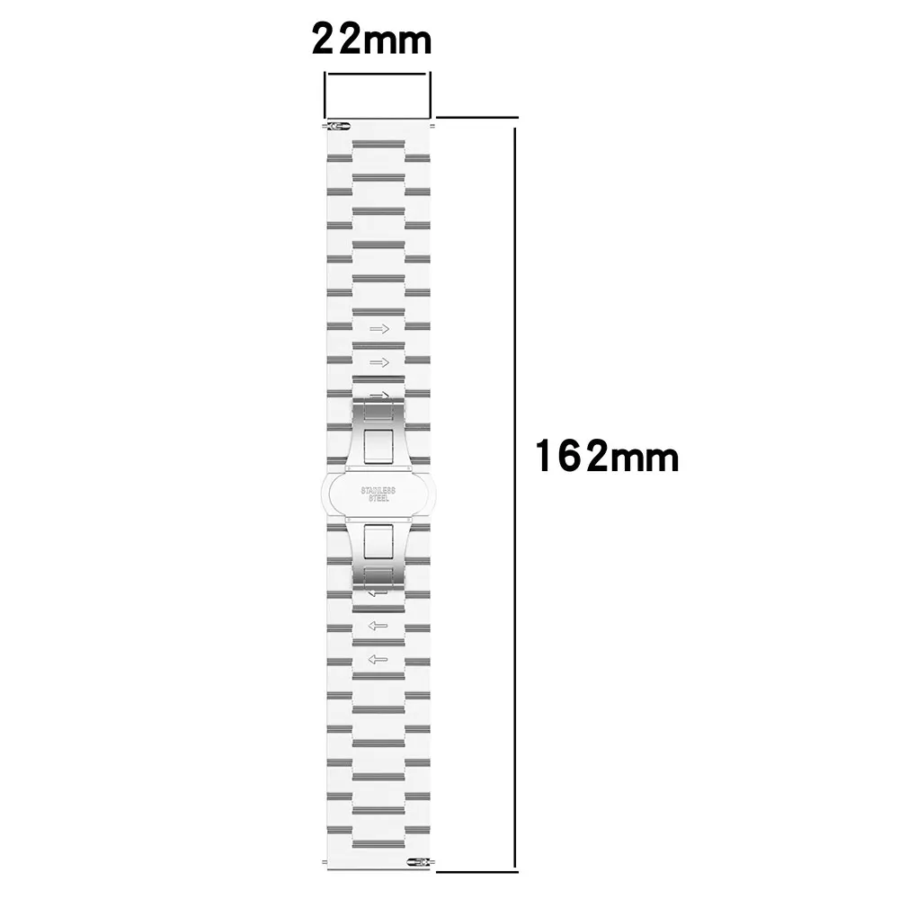 Correa de reloj de acero inoxidable para Oppo Watch X2, Correa para reloj inteligente, pulsera de Metal, Correa para Oneplus Watch 3 Watch3 - imagen 5