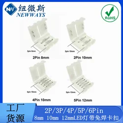 Conector Sin Soldadura para Tira LED de 8-10 mm
