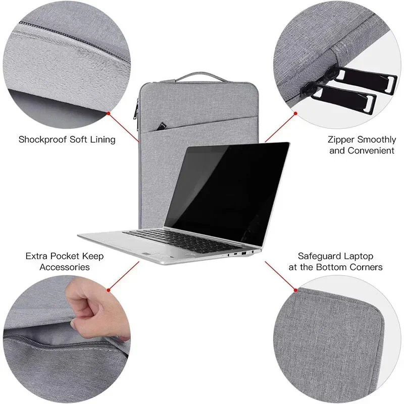 Funda de bolso para tableta Xiaomi RedMi Pad SE 11 "10,61" 12,1 "funda para tableta Xioami Pad 5 11 6s Pro 12,4 Pad 6 Max 14" bolsa de manga - imagen 5