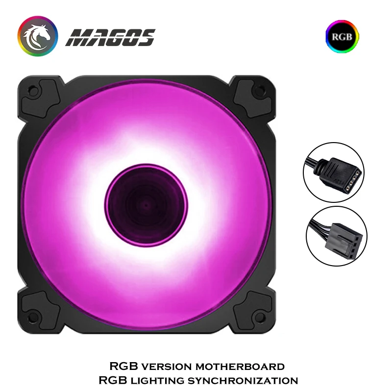 Jonsbo-ventilador de 9CM para PC, Enfriador de CPU RGB, radiador de 12V/ARGB 5V, compatible con M/B PWM, 4 pines, 900-2300rpm, negro/blanco, FR925 - imagen 2