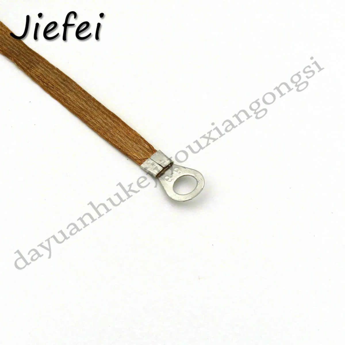 Kit de cableado de cobre estañado, terminales de batería con orificio de perno, conector de Cable de Nariz de cobre, terminales de 20cm, 6-8, 100 piezas - imagen 4