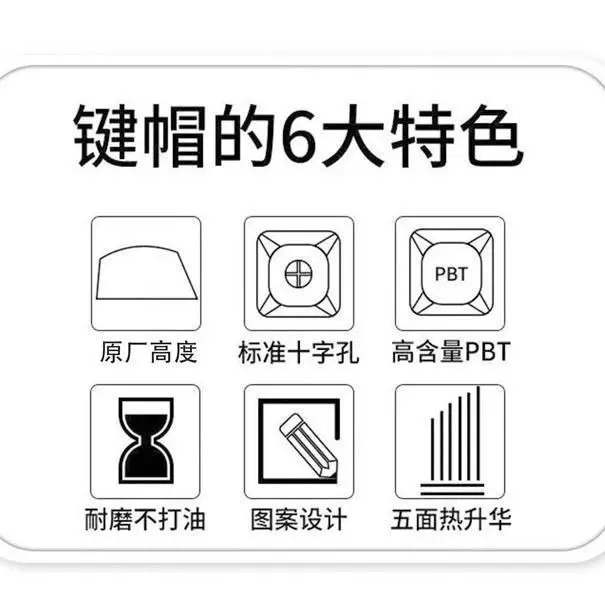 130 teclas Tokisaki Kurumi Anime Keycaps DATE A LIVE PBT Keycap Chreey Keycap translúcido Key Cap tinte-sub Teclado mecánico - imagen 4