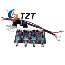 TZT Preamplificador HiFi Triple NE5532 con Refuerzo DC9-29V