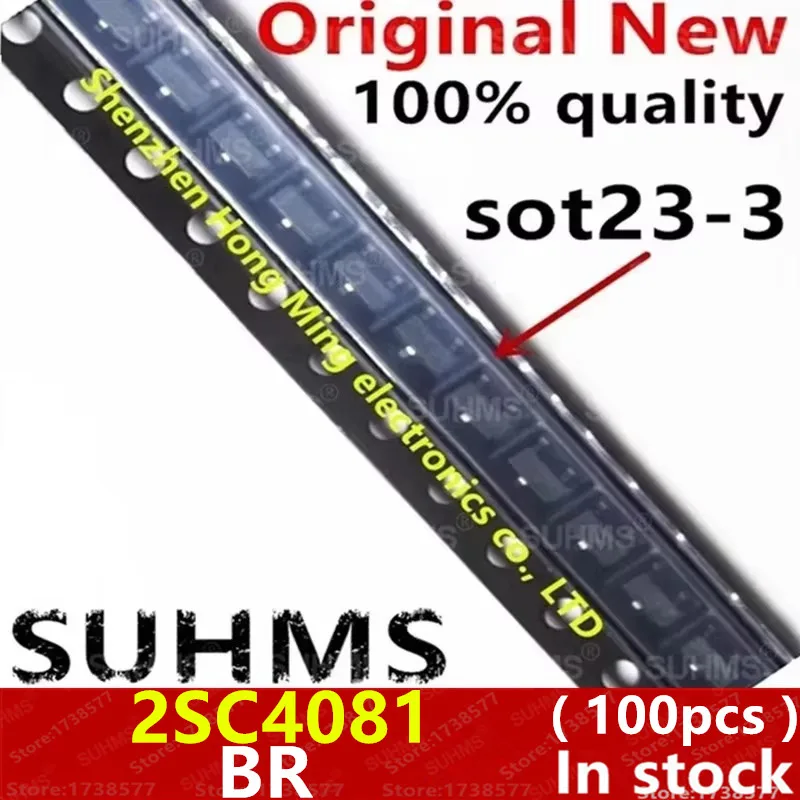 (100 piezas) 100% nuevo 2SC4081 BR sot-323