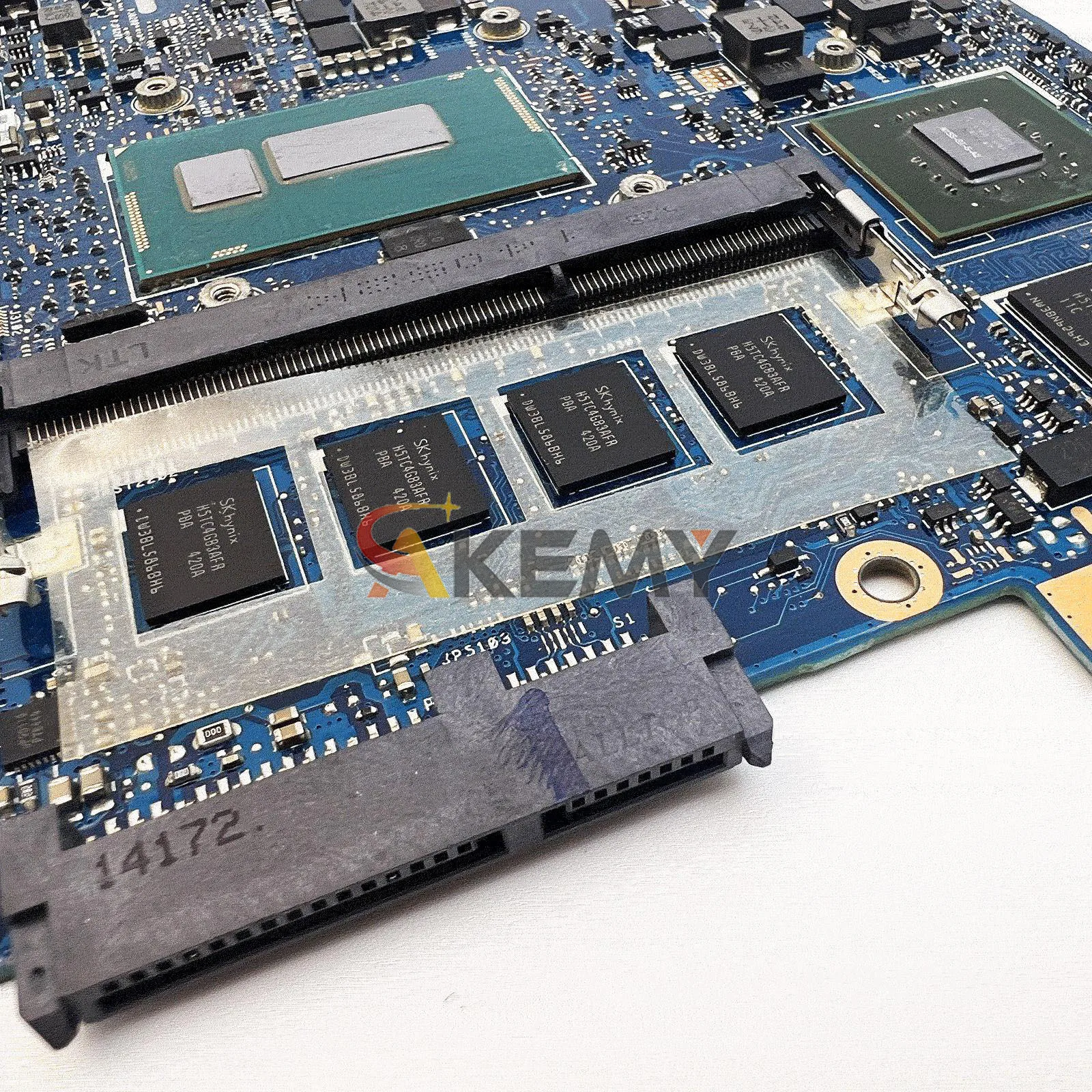 Placa base para ordenador portátil UX303LN para ASUS ZenBook UX303LB U3000 U303L UX303LN UX303LNB BX303L UX303L placa base I3 I5 I7 pruebas de CPU OK - imagen 5