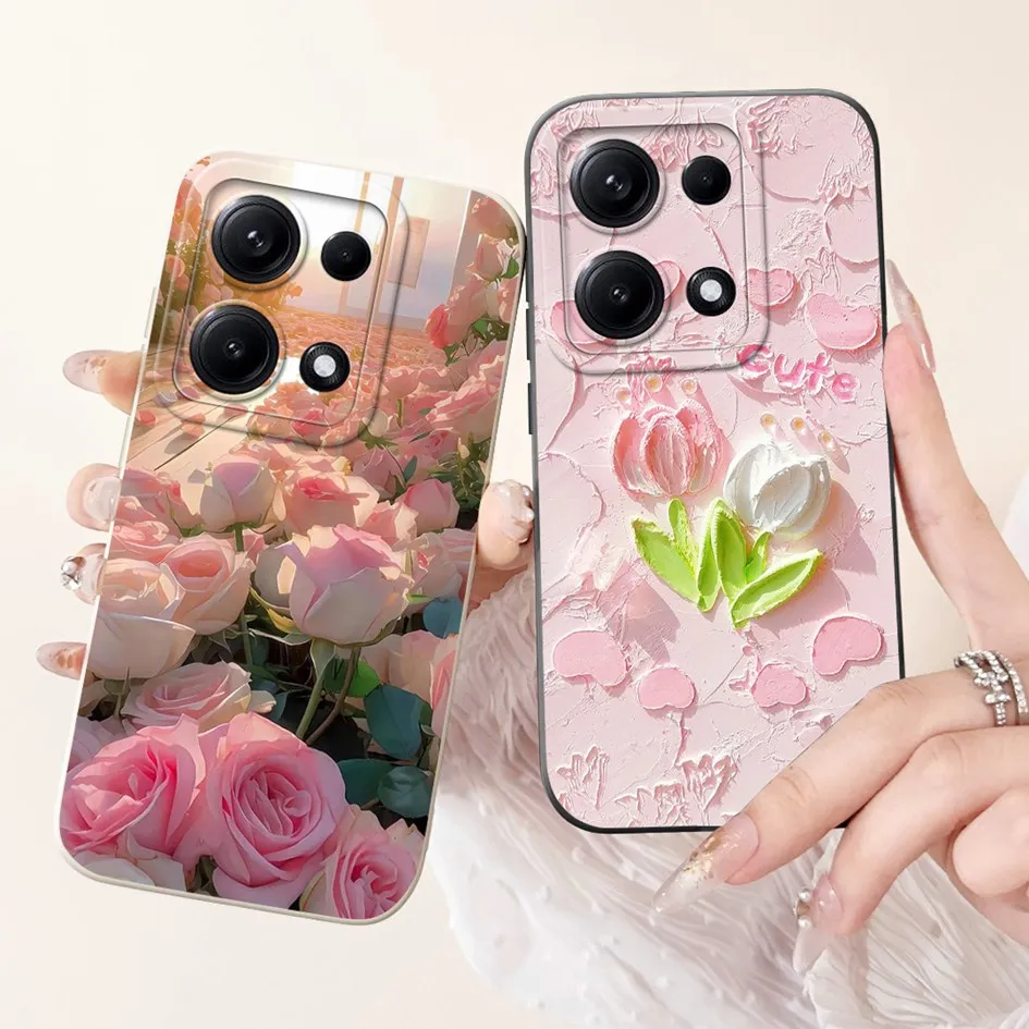 Para Xiaomi Redmi Note 14S funda 2025 lindo Panda de dibujos animados conejo Capa suave silicona mate cubierta para Redmi Note14S 2502FRA65G parachoques - imagen 3