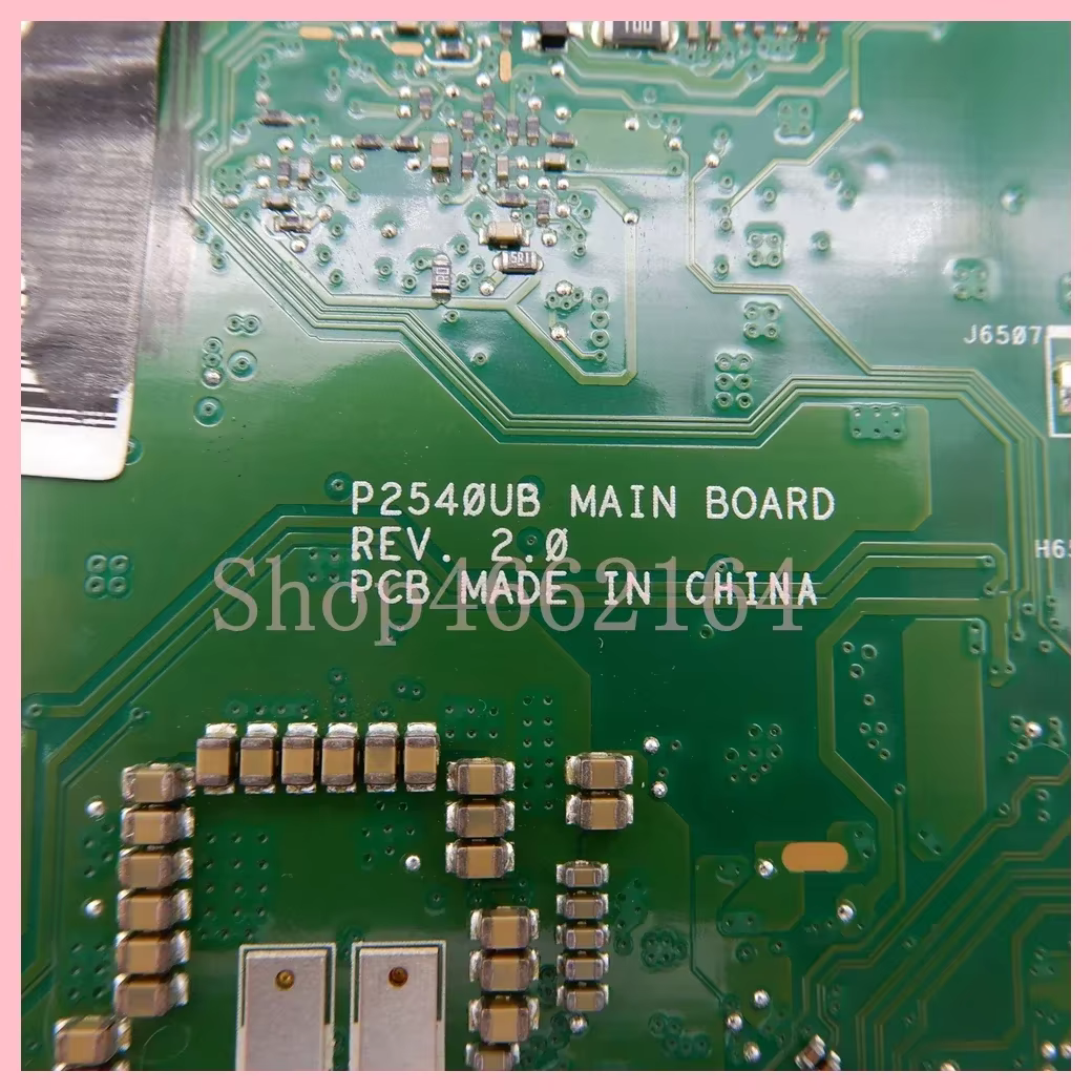 Placa base P2540UB i3 i7-8th Gen CPU MX110 GPU 4GB-RAM para ASUS P553UA P553UJ P2540UA P2540UJ P2540UQ P2540U placa base para ordenador portátil - imagen 4