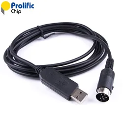 Adaptador USB RS232 PL2303RA – Cable Serie Mini Din 6