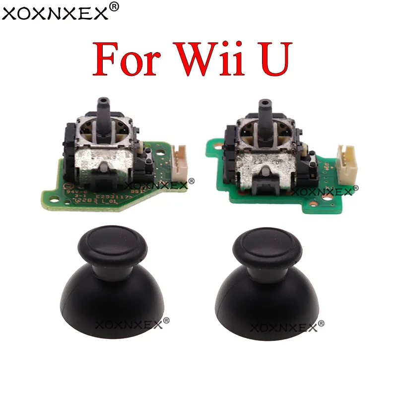 XOXNXEX-Joystick analógico 3D derecho izquierdo, módulo de Sensor de reparación, pieza para mando Wii U Wiiu